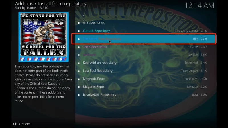 Install SealTeam6 Addon FireStick